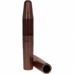 Tuffaloy - Spot Welder Tips For Use With: 4RW Electrode Holder Type: Straight Tip A Nose (Pointed) - Exact Tooling