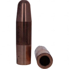 Tuffaloy - Spot Welder Tips For Use With: 7RW Electrode Holder Type: Straight Tip A Nose (Pointed) - Exact Tooling
