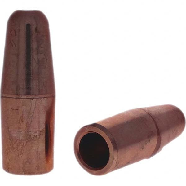 Tuffaloy - Spot Welder Tips For Use With: 5RW Electrode Holder Type: Straight Tip A Nose (Pointed) - Exact Tooling