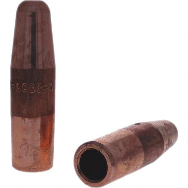 Tuffaloy - Spot Welder Tips For Use With: 5RW Electrode Holder Type: Straight Tip A Nose (Pointed) - Exact Tooling