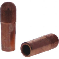 Tuffaloy - Spot Welder Tips For Use With: 4RW Electrode Holder Type: Straight Tip B Nose (Dome) - Exact Tooling