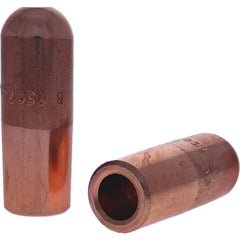 Tuffaloy - Spot Welder Tips For Use With: 5RW Electrode Holder Type: Straight Tip B Nose (Dome) - Exact Tooling