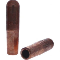 Tuffaloy - Spot Welder Tips For Use With: 4RW Electrode Holder Type: Straight Tip B Nose (Dome) - Exact Tooling