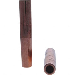 Tuffaloy - Spot Welder Tips For Use With: 4RW Electrode Holder Type: Straight Tip C Nose (Flat) - Exact Tooling