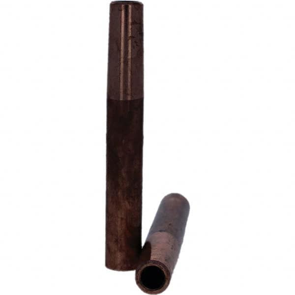 Tuffaloy - Spot Welder Tips For Use With: 4RW Electrode Holder Type: Straight Tip C Nose (Flat) - Exact Tooling