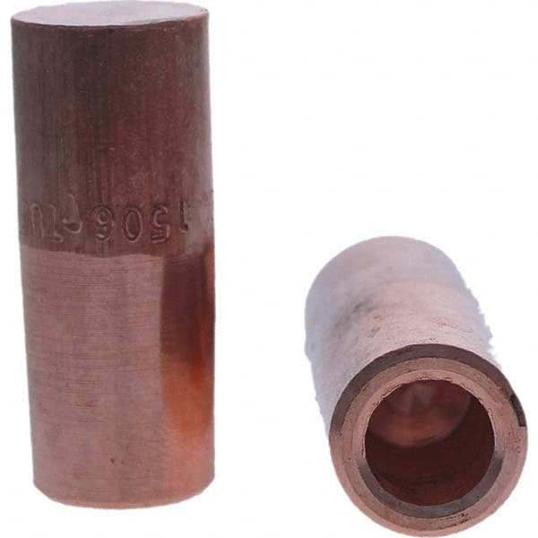 Tuffaloy - Spot Welder Tips For Use With: 5RW Electrode Holder Type: Straight Tip C Nose (Flat) - Exact Tooling