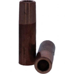 Tuffaloy - Spot Welder Tips For Use With: 5RW Electrode Holder Type: Straight Tip C Nose (Flat) - Exact Tooling