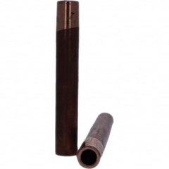 Tuffaloy - Spot Welder Tips For Use With: 5RW Electrode Holder Type: Straight Tip C Nose (Flat) - Exact Tooling