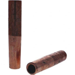 Tuffaloy - Spot Welder Tips For Use With: 4RW Electrode Holder Type: Straight Tip C Nose (Flat) - Exact Tooling