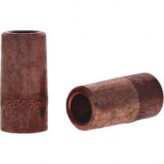Tuffaloy - Spot Welder Tips For Use With: 5RW Electrode Holder Type: Straight Tip C Nose (Flat) - Exact Tooling