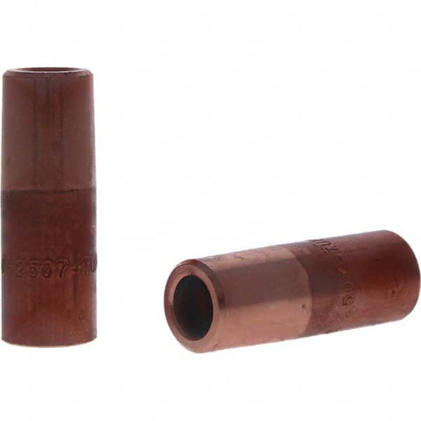 Tuffaloy - Spot Welder Tips For Use With: 5RW Electrode Holder Type: Straight Tip C Nose (Flat) - Exact Tooling