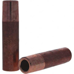 Tuffaloy - Spot Welder Tips For Use With: 5RW Electrode Holder Type: Straight Tip C Nose (Flat) - Exact Tooling