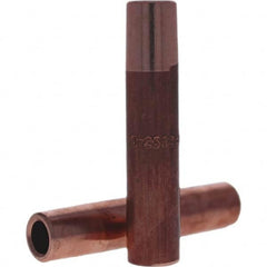 Tuffaloy - Spot Welder Tips For Use With: 5RW Electrode Holder Type: Straight Tip C Nose (Flat) - Exact Tooling