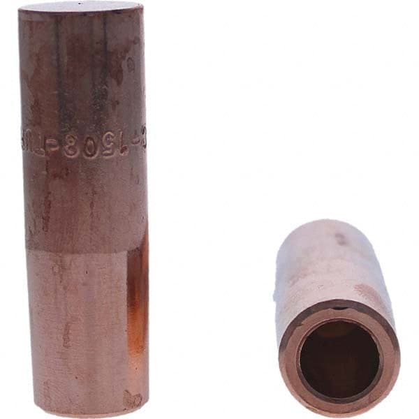 Tuffaloy - Spot Welder Tips For Use With: 7RW Electrode Holder Type: Straight Tip C Nose (Flat) - Exact Tooling