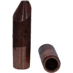 Tuffaloy - Spot Welder Tips For Use With: 5RW Electrode Holder Type: Straight Tip D Nose (Offset) - Exact Tooling