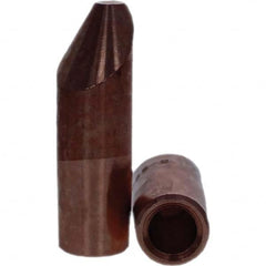 Tuffaloy - Spot Welder Tips For Use With: 5RW Electrode Holder Type: Straight Tip D Nose (Offset) - Exact Tooling
