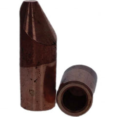 Tuffaloy - Spot Welder Tips For Use With: 5RW Electrode Holder Type: Straight Tip D Nose (Offset) - Exact Tooling