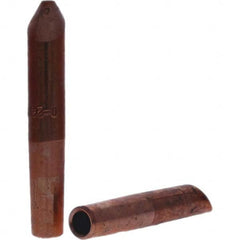 Tuffaloy - Spot Welder Tips For Use With: 4RW Electrode Holder Type: Straight Tip D Nose (Offset) - Exact Tooling