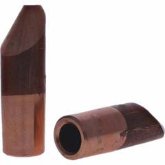Tuffaloy - Spot Welder Tips For Use With: 7RW Electrode Holder Type: Straight Tip D Nose (Offset) - Exact Tooling
