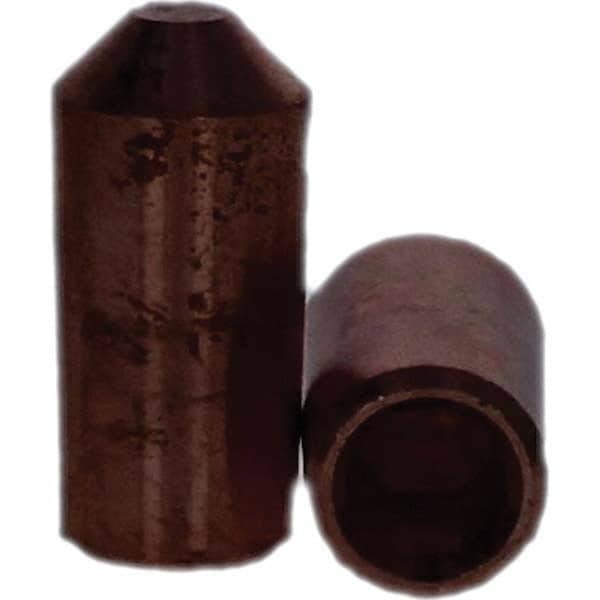 Tuffaloy - Spot Welder Tips For Use With: 4RW Electrode Holder Type: Straight Tip E Nose (Truncated) - Exact Tooling
