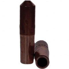 Tuffaloy - Spot Welder Tips For Use With: 4RW Electrode Holder Type: Straight Tip E Nose (Truncated) - Exact Tooling