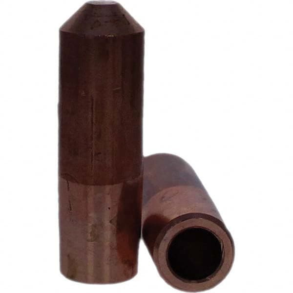 Tuffaloy - Spot Welder Tips For Use With: 5RW Electrode Holder Type: Straight Tip E Nose (Truncated) - Exact Tooling