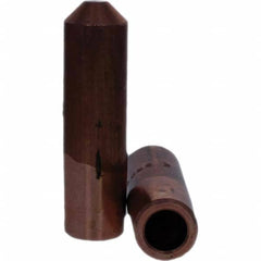 Tuffaloy - Spot Welder Tips For Use With: 5RW Electrode Holder Type: Straight Tip E Nose (Truncated) - Exact Tooling