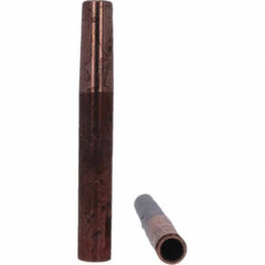 Tuffaloy - Spot Welder Tips For Use With: 4RW Electrode Holder Type: Straight Tip F Nose (Radius) - Exact Tooling