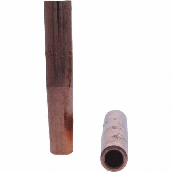 Tuffaloy - Spot Welder Tips For Use With: 4RW Electrode Holder Type: Straight Tip F Nose (Radius) - Exact Tooling