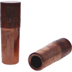 Tuffaloy - Spot Welder Tips For Use With: 5RW Electrode Holder Type: Straight Tip F Nose (Radius) - Exact Tooling