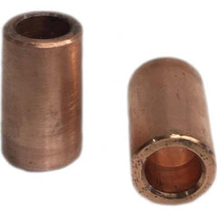 Tuffaloy - Spot Welder Tips For Use With: 5RW Electrode Holder Type: Straight Shank for 5RW Male Cap - Exact Tooling