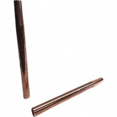 Tuffaloy - Spot Welder Tips For Use With: 4RW Electrode Holder Type: Straight Shank for 4RW Male Cap - Exact Tooling