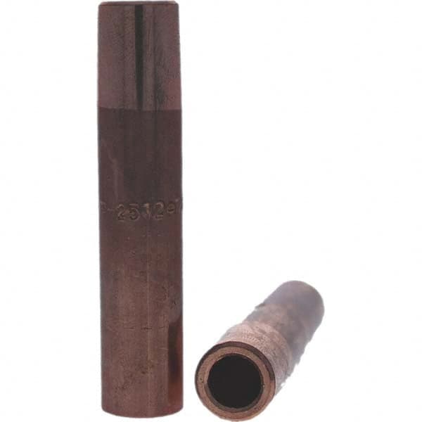 Tuffaloy - Spot Welder Tips For Use With: 5RW Electrode Holder Type: Straight Tip F Nose (Radius) - Exact Tooling