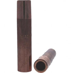 Tuffaloy - Spot Welder Tips For Use With: 6RW Electrode Holder Type: Straight Tip F Nose (Radius) - Exact Tooling