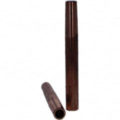 Tuffaloy - Spot Welder Tips For Use With: 4RW Electrode Holder Type: Straight Shank for 4RW Male Cap - Exact Tooling