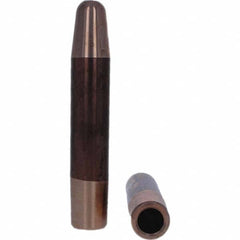 Tuffaloy - Spot Welder Tips For Use With: 5RW Electrode Holder Type: Straight Tip A Nose (Pointed) - Exact Tooling