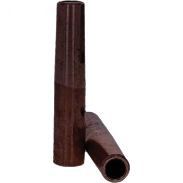 Tuffaloy - Spot Welder Tips For Use With: 4RW Electrode Holder Type: Straight Tip C Nose (Flat) - Exact Tooling