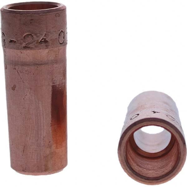 Tuffaloy - Spot Welder Tips For Use With: 4RW Electrode Holder Type: Straight Shank for 4RW Male Cap - Exact Tooling