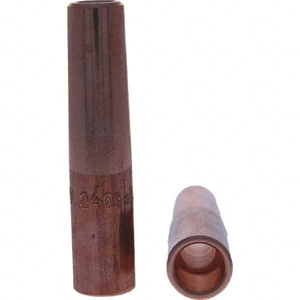 Tuffaloy - Spot Welder Tips For Use With: 4RW Electrode Holder Type: Straight Shank for 4RW Male Cap - Exact Tooling