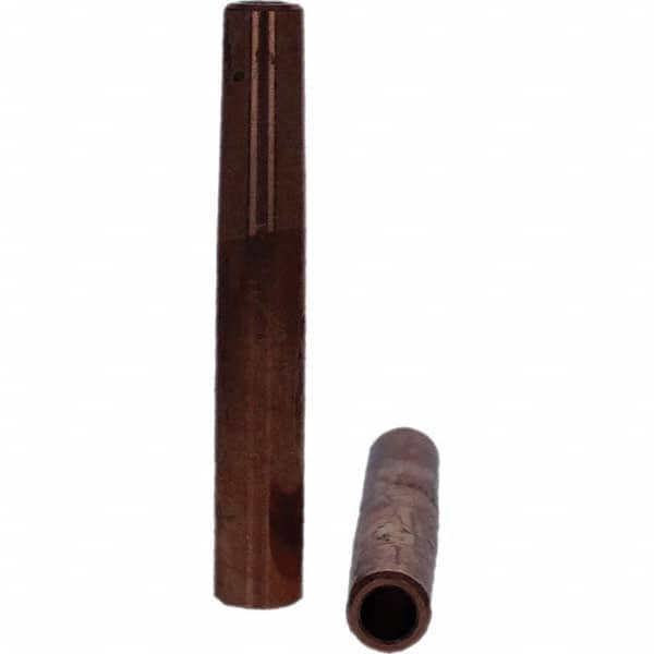 Tuffaloy - Spot Welder Tips For Use With: 4RW Electrode Holder Type: Straight Shank for 4RW Male Cap - Exact Tooling