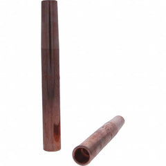 Tuffaloy - Spot Welder Tips For Use With: 4RW Electrode Holder Type: Straight Shank for 4RW Male Cap - Exact Tooling