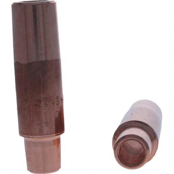 Tuffaloy - Spot Welder Tips For Use With: 5RW Electrode Holder Type: Straight Shank for 5RW Female Cap - Exact Tooling