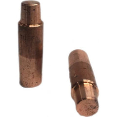 Tuffaloy - Spot Welder Tips For Use With: 5RW Electrode Holder Type: Straight Shank for 5RW Female Cap - Exact Tooling