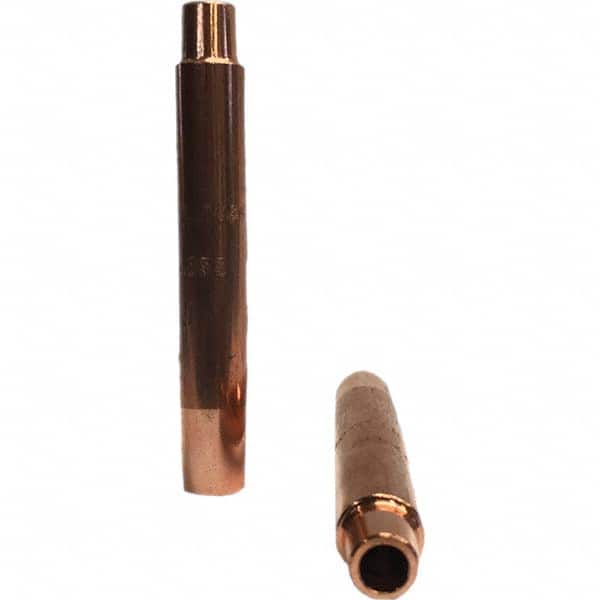 Tuffaloy - Spot Welder Tips For Use With: 4RW Electrode Holder Type: Straight Shank for 4RW Female Cap - Exact Tooling