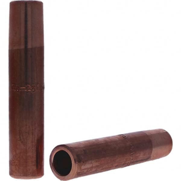 Tuffaloy - Spot Welder Tips For Use With: 5RW Electrode Holder Type: Straight Shank for 5RW Male Cap - Exact Tooling
