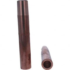 Tuffaloy - Spot Welder Tips For Use With: 5RW Electrode Holder Type: Straight Shank for 5RW Male Cap - Exact Tooling