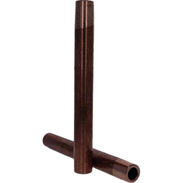 Tuffaloy - Spot Welder Tips For Use With: 5RW Electrode Holder Type: Straight Shank for 5RW Male Cap - Exact Tooling