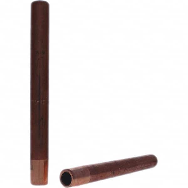 Tuffaloy - Spot Welder Tips For Use With: 5RW Electrode Holder Type: Straight Shank for 5RW Male Cap - Exact Tooling