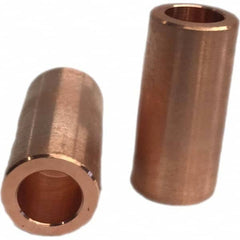Tuffaloy - Spot Welder Tips For Use With: 6RW Electrode Holder Type: Straight Shank for 6RW Male Cap - Exact Tooling