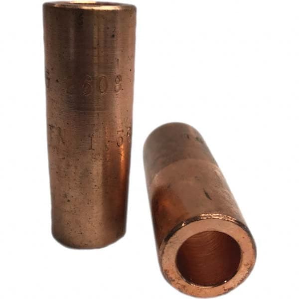 Tuffaloy - Spot Welder Tips For Use With: 6RW Electrode Holder Type: Straight Shank for 6RW Male Cap - Exact Tooling